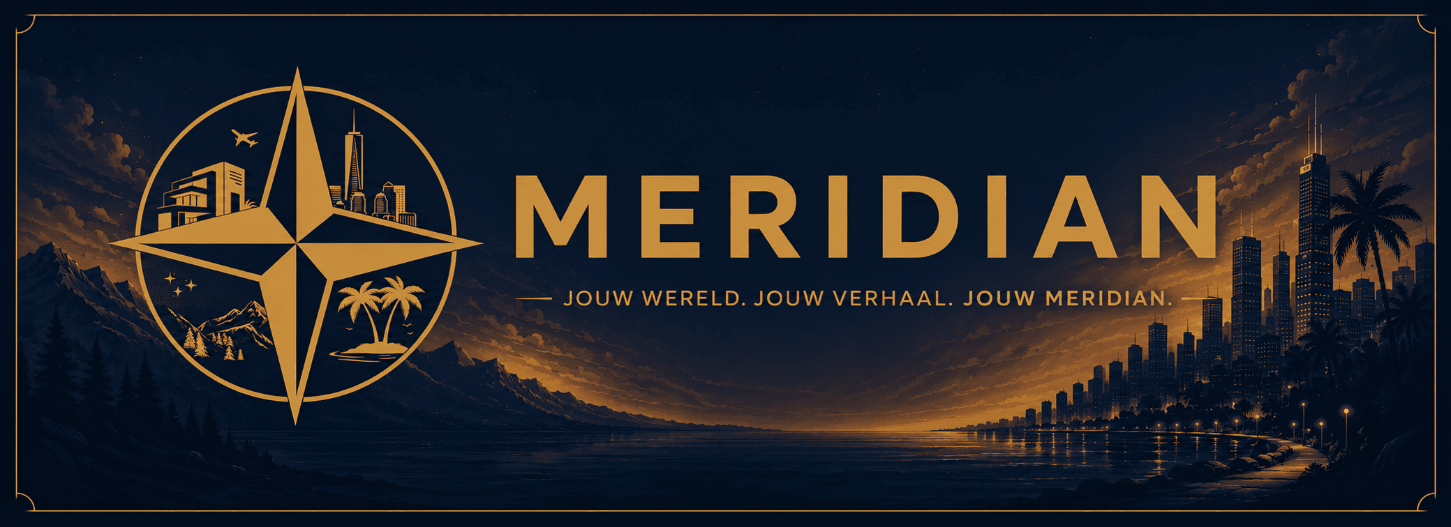 Meridian stadsbanner